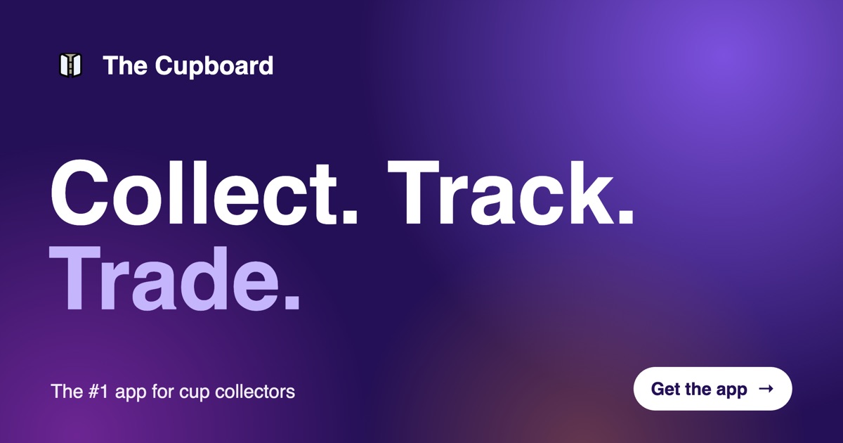 The Cupboard: Collect. Track. Trade.